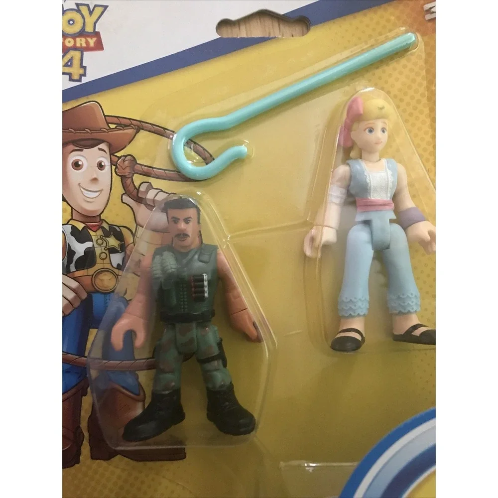 Imaginext TOY STORY 4 Bo Peep Combat Carl Figure Disney Pixar New Xmas Gift